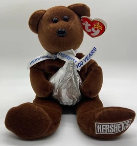 Ty Beanie Baby "COCOA BEAN" HERSHEY BEAR 8'5 (Walgreens Exclusive) New W/ TAGS - Picture 1 of 4