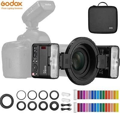 Godox MF12-K2 Macro Flash Speedlight 2.4G Wireless Control For Canon Nikon Sony - image 1 of 4