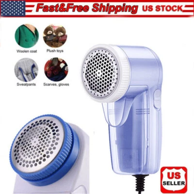 Roupas elétricas pílula fiapos removedor de penugem tecidos suéter fuzz barbeador doméstico - Imagem 1 de 4