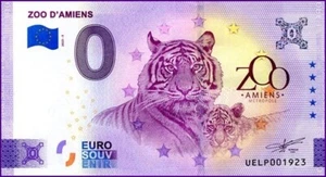 UELP / ZOO D'AMIENS / BILLET SOUVENIR 0 € / NULL EURO-SCHEIN / 0 € 2023-3 - Picture 1 of 1