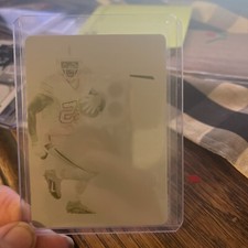 2017 Contenders Optic LeSean McCoy 1/1 Yellow Printing Plate card #82