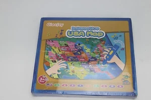 Qiaojoy Bilingual Interactive USA Map New Sealed - Picture 1 of 2