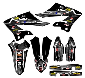 2023-2025 YZ 125X PODIUM Black Senge Graphics Kit Compatible with Yamaha - Picture 1 of 10