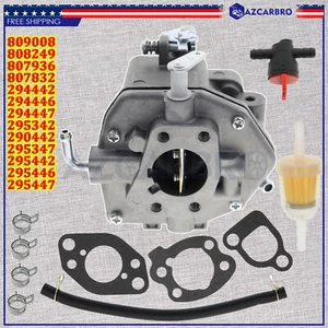 For BS 294442 294446 294447 295342 290442 Carburetor w/Gasket New - Picture 1 of 11