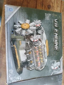 Ideas Kit Costruzione Motore V8 per Adulti, Costruisci il Tuo Modello Motore MOC Mini V8 - Foto 1 di 3