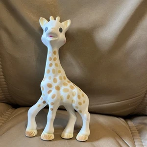 Vtg Sophie The Giraffe Rubber Squeaker Squeaky Teether Toy 7.5” Baby 60s - Picture 1 of 2
