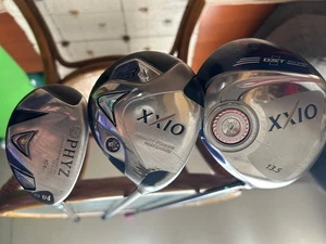 Ladies DUNLOP XXIO DRIVER Fairway Wood Hybrid Utility 3pcs Set Flex-L MP900 - Picture 1 of 12