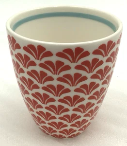 Starbucks Nesting Cup Becher Rot 8oz Neu Bone China 2009 - Bild 1 von 3