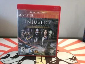 Injustice Gos Amoung Us Ultimate Edition Ps3/ TESTED&WORKING ORDER!! - Picture 1 of 4