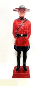 CANADIAN MOUNTED POLICEMAN SOUVENIR 1950s TOY FIGURE 8" RELIABLE TOY CO. CANADA - Picture 1 of 6