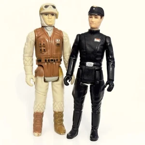 Lote De Colección Kenner Star Wars 1980 Hong Kong Soldado Rebelde Comandante Imperial - Imagen 1 de 15