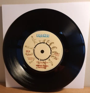 MANFRED MANN'S EARTH BAND-YOU ANGEL YOU 7"VINYL 45RPM 1979 BRONZE BRO 68 VG+ - Picture 1 of 3