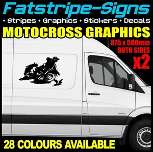 CALCOMANÍAS GRÁFICAS MOTOCROSS DIRT BIKE PRUEBAS VAN KTM HONDA MOTORSPORT T5 - Imagen 1 de 2