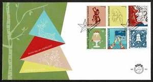 SG05 NETHERLANDS 2017 FDC Christmas issue on two covers - Picture 1 of 2