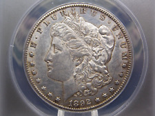 1892 "CC" Morgan SILVER Dollar $1 ANACS AU53 #040 East Coast Coin & Collectables