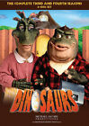 Dinozaury: Kompletne seriale 1-4 sezony telewizyjne 8 płyt DVD zestawy box