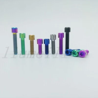 Tornillos súper ligeros M4x10mm M4X15mm M4X13.5mm M4X20mm para desviador de bicicleta Foto 1 de 4