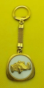 Formula car, automobile, autocar, old vintage keychains, keyring, key ! - Picture 1 of 2