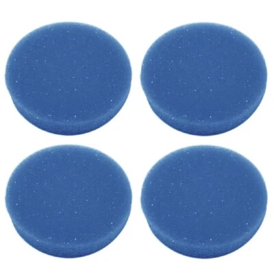 HOUSE BRAND 100 2.5" Premium Endodontic Foam Round Blue Sponge Cushions Dental Endo Files