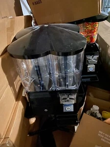 4 Way Gumball Machine with Stand Vending Coin Bank Candy Dispenser Set At .50 - Picture 1 of 10
