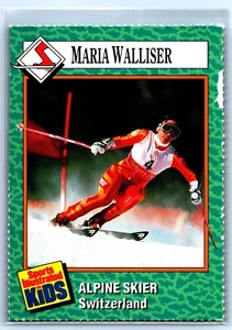 1989 Sports Illustrated for Kids Series 1 Maria Walliser #24 - Picture 1 of 2
