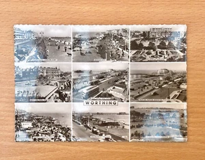Original Postkarte 1930er Jahre - "Worthing - Seestadt", Echtfoto. unbenutzt, blanko - Bild 1 von 2