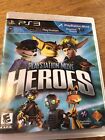 PlayStation Move Heroes (Sony PlayStation 3, 2011)-Case And Manual Only No Game