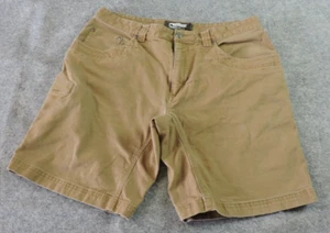 Mountain Khakis Mens 34x10 Camber Tan Washout Classic Fit Original Shorts - Picture 1 of 11