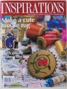 Australian INSPIRATIONS Worlds Most Beautiful Embroidery Issue 34 With Patterns - Picture 1 of 2