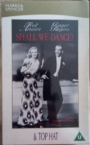 Fred and Ginger VHS 2xVideo Box set (M&S) [New-sealed] Top Hat/Shall we Dance? - Picture 1 of 6