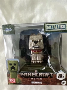 Minecraft Film Metallfiguren Dennis Wolf Druckguss Jada Neu Originalverpackt - Bild 1 von 4