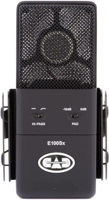 CAD Audio E100SX Large Diaphragm Supercardioid Condenser Microphone, Black - Image 1 of 4