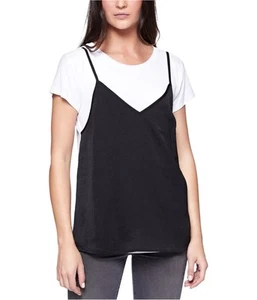 Sanctuary Clothing Womens Faux Cami Basic T-Shirt - Picture 1 of 5