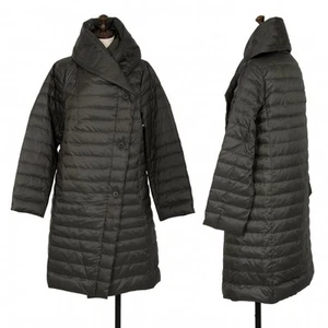 ISSEY MIYAKE HaaT Nylon Shawl collar Down Coat Size 2(K-112914) - Picture 1 of 12