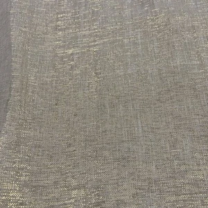 Sparkly Gold Curtain Fabric 56” Wide 2.75 Yards - Picture 1 of 3