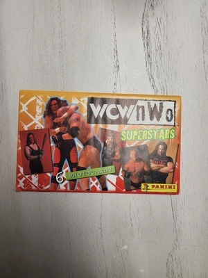 1X New Vintage 1998 PANINI WCW/NWO SUPERSTARS SEALED PACK OF 6 PHOTO CARDS 4'X6' - Image 1 of 2