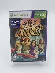 Kinect Adventures (Microsoft Xbox 360, 2010) Complete In Box CIB - Picture 1 of 6