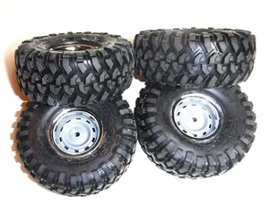 TRAXXAS TRX4 Blazer Crawler Tires Rims Wheels (4) - Picture 1 of 3