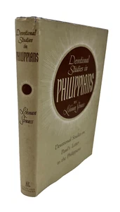 Devotional Studies in Philippians by Lehman Straus (3rd Print Aug 1970, HCDJ) - Imagen 1 de 14
