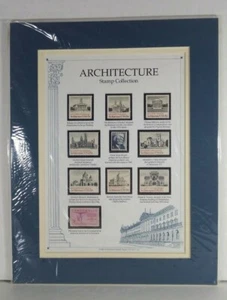 Architecture USA 15 Cent Stamp Collection (1995) w/ Frank Lloyd Wright 2c- NEW - Picture 1 of 9