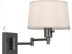 Robert Abbey Real Simple 1 Licht 11" Wand Swinger, schwarz - neu - Bild 1 von 5