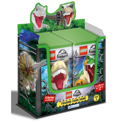 Blue Ocean LEGO Jurassic World Serie 3 Carte Collezionabili 1 Espositore (36 Booster)