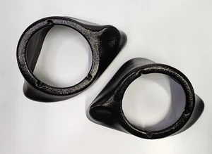 6 1/2" HCWT VEHICLE KICK PANEL REAR DECK SPEAKER SPACERS PODS - WATCH THE VIDEO - Picture 1 of 6