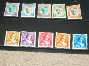 LUXEMBOURG-SEMI POSTALS-SCOTT# B45-49 & B55-59, MINT HINGED - Picture 1 of 1