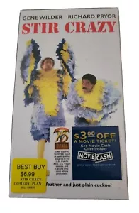 Stir Crazy (VHS, 1998) New Sealed Gene Wilder Richard Pryor Vtg - Picture 1 of 2