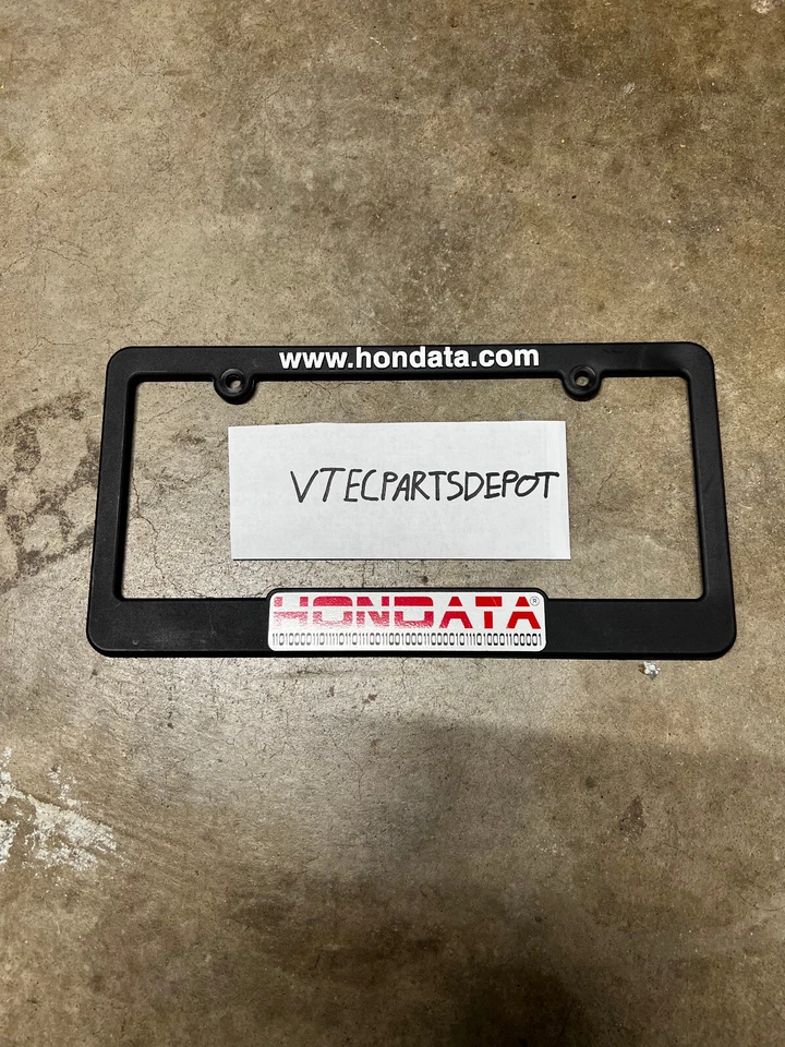 Marco de matrícula Hondata genuino (nuevo) Foto 1 de 1