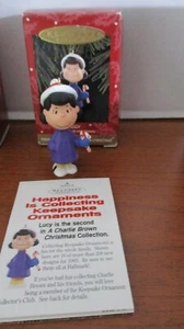 HALLMARK KEEPSAKE A Charlie Brown Christmas LUCY Peanuts Ornament~NIB - Picture 1 of 5