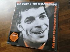IAN DURY STIFF RECORDINGS 77-80 4 x Vinyl LP translucent coloured