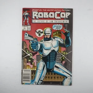 Robocop #1 VF Variante Quiosco 1990 Marvel Comics Lee Sullivan Cubierta - Imagen 1 de 10