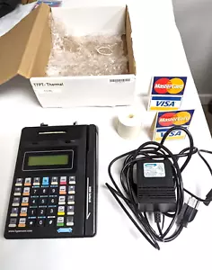 Hypercom T7PT POS Credit Card Machine Terminal with Extras / Untested AS IS - Picture 1 of 4